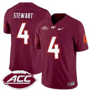 Mens Youths Womens Terion Stewart Stitched Maroon Jersey Vapor.jpg